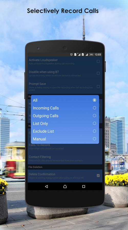 Android Call Recorder Total Recall by Killer Mobile